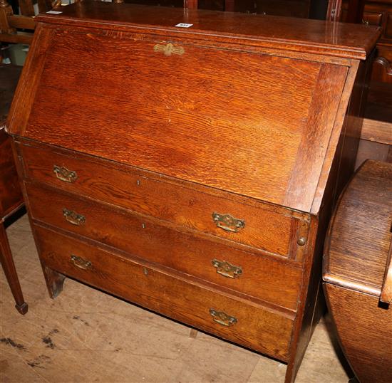 Oak bureau